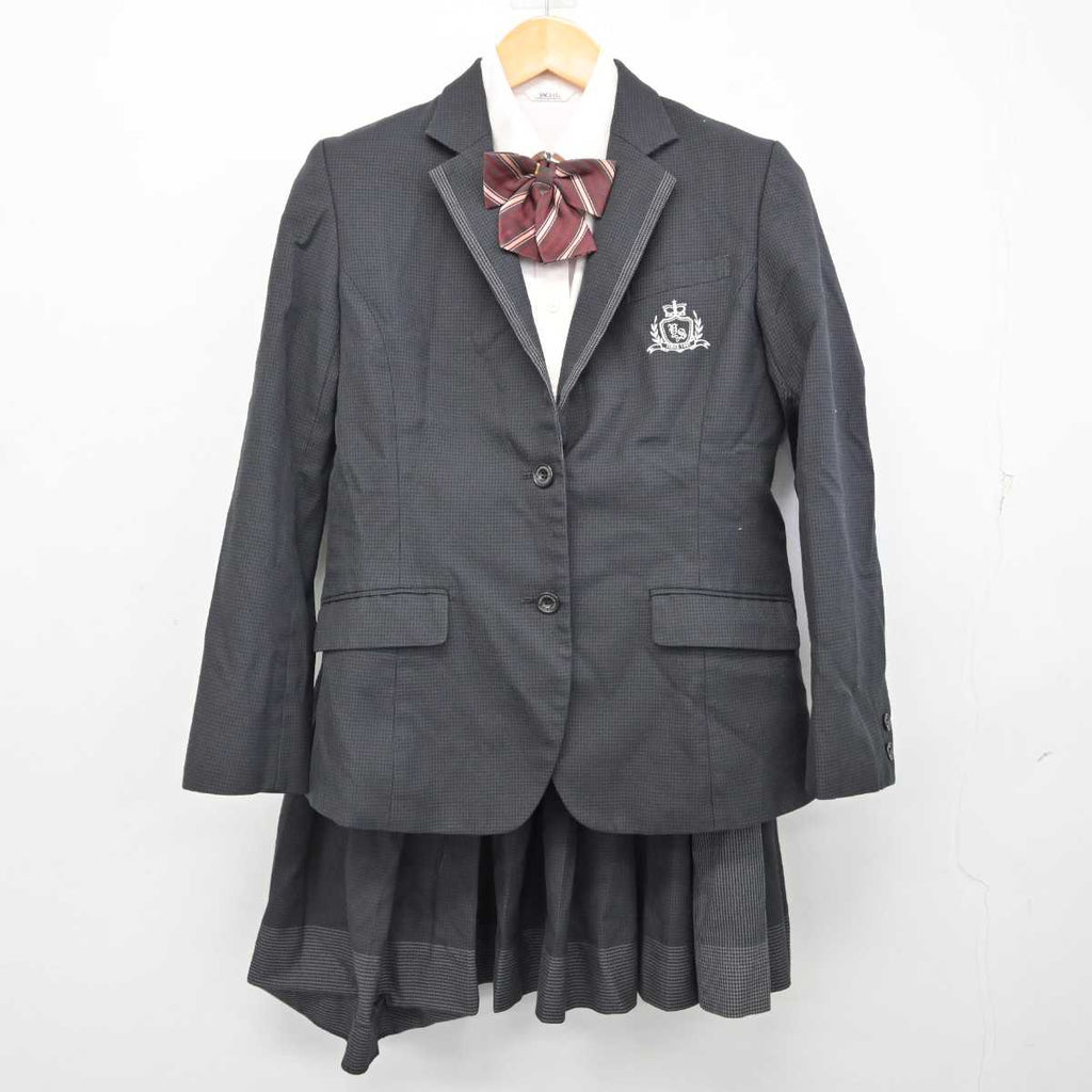 中古】福岡県 大和青藍高等学校 女子制服 4点 (ブレザー・シャツ・スカート) sf074705 | 中古制服通販パレイド