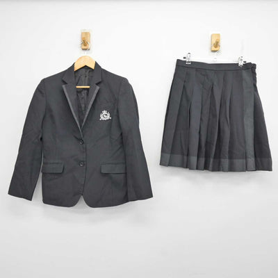 【中古】福岡県 大和青藍高等学校 女子制服 2点 (ブレザー・スカート) sf074706