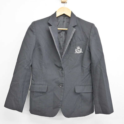 【中古】福岡県 大和青藍高等学校 女子制服 2点 (ブレザー・スカート) sf074706