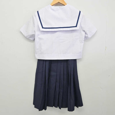 【中古】愛知県 名古屋市立山田東中学校 女子制服 2点 (セーラー服・スカート) sf074710