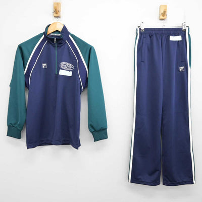 【中古】福岡県 自由ケ丘高等学校 女子制服 2点 (ジャージ 上・ジャージ 下) sf074715