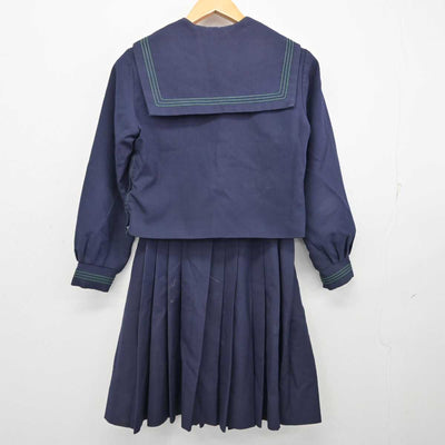 【中古】大阪府 花乃井中学校 女子制服 3点 (セーラー服・スカート) sf074724