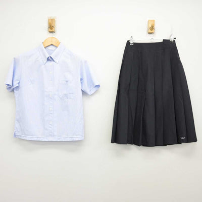 【中古】熊本県 千原台高等学校 女子制服 2点 (シャツ・スカート) sf074736