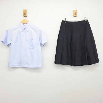 【中古】熊本県 千原台高等学校 女子制服 2点 (シャツ・スカート) sf074737