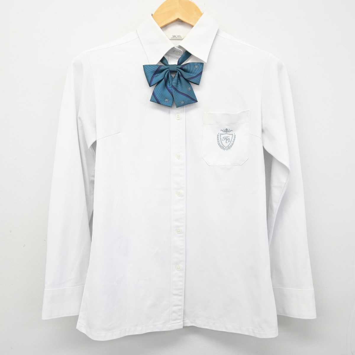 【中古】大阪府 東大谷高等学校 女子制服 5点 (ブレザー・ニット・シャツ・スカート) sf074745