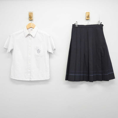 【中古】大阪府 東大谷高等学校 女子制服 2点 (シャツ・スカート) sf074746