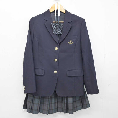 【中古】埼玉県 川口高等学校 女子制服 3点 (ブレザー・スカート) sf074754