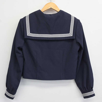 【中古】埼玉県 上平中学校 女子制服 4点 (セーラー服・スカート) sf074763