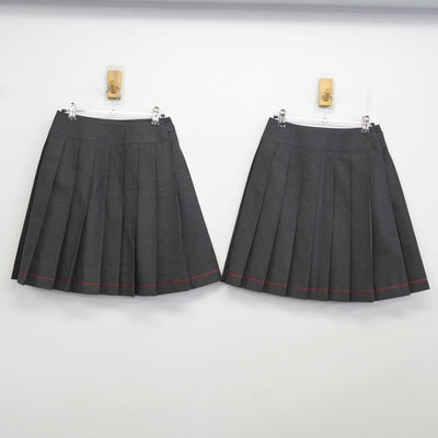 【中古】東京都 桜美林中学校・高等学校 女子制服 4点 (ブレザー・スカート) sf074765