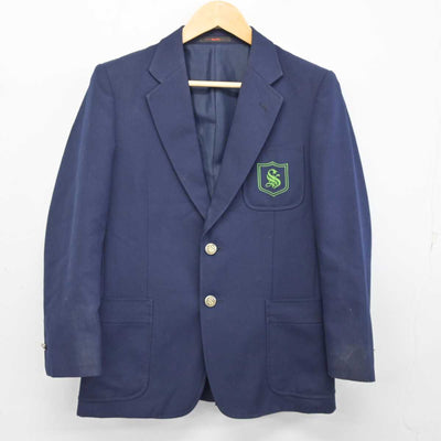 【中古】広島県 庄原中学校 男子制服 1点 (ブレザー) sf074774