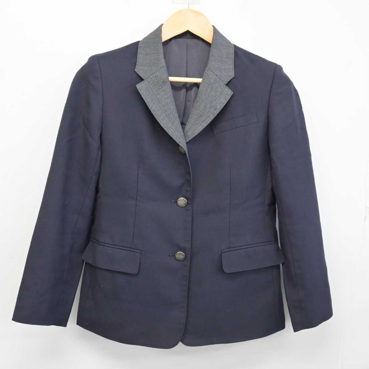 【中古】三重県 いなべ総合学園高等学校 女子制服 3点 (ブレザー・スカート) sf074775