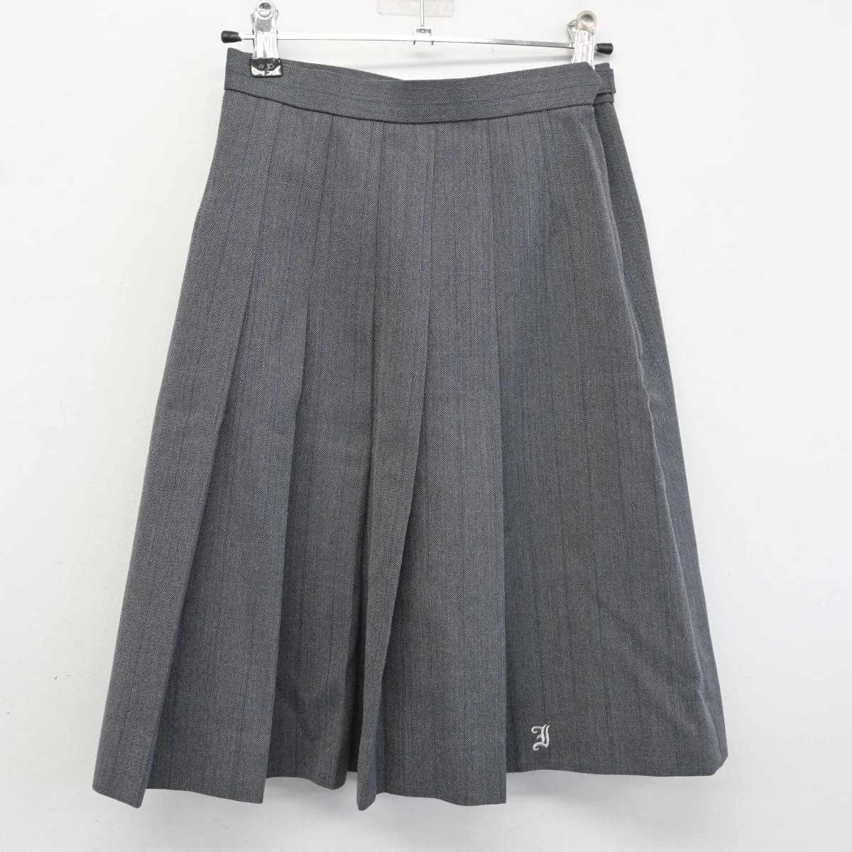 【中古】三重県 いなべ総合学園高等学校 女子制服 3点 (ブレザー・スカート) sf074775