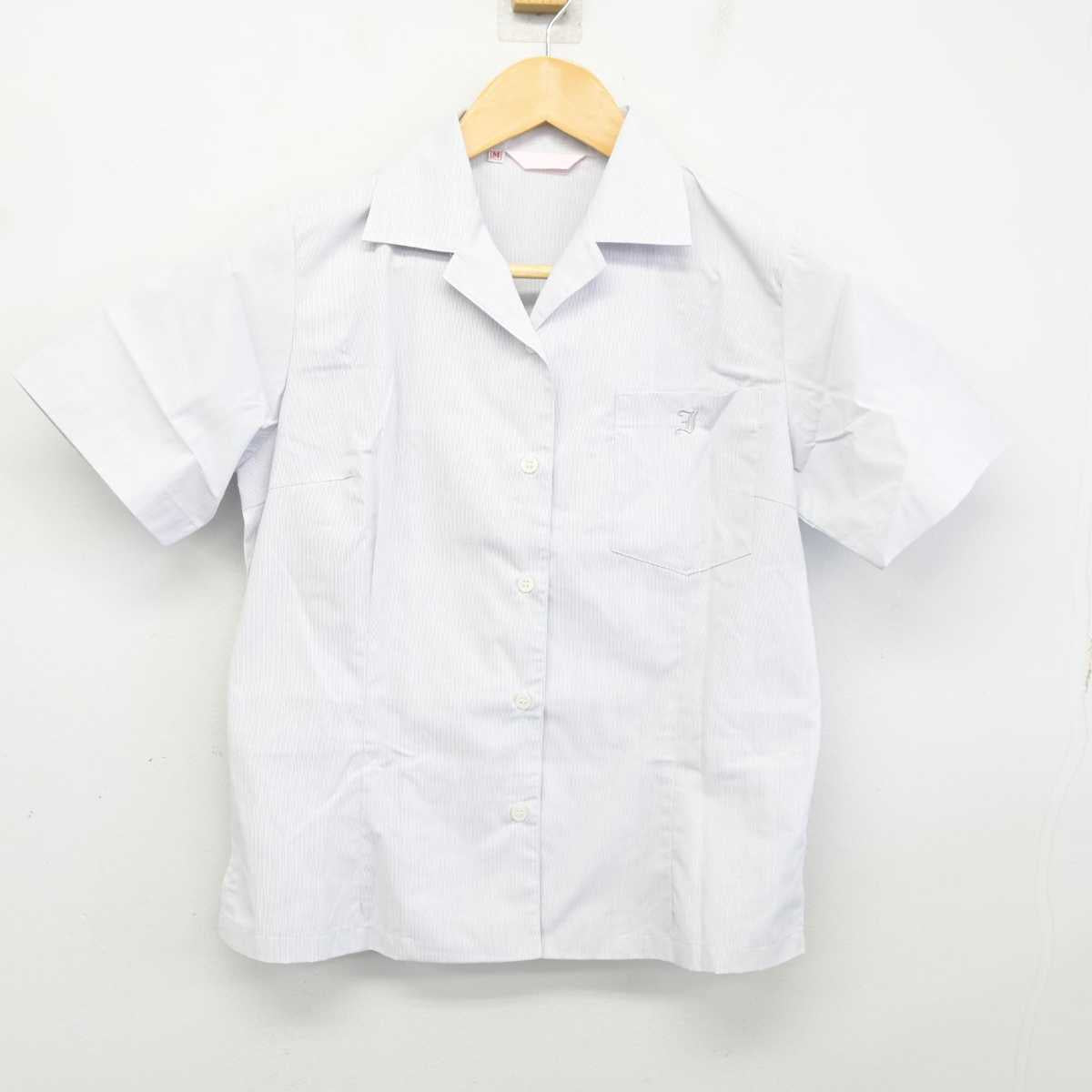 【中古】三重県 いなべ総合学園高等学校 女子制服 2点 (シャツ・スカート) sf074777