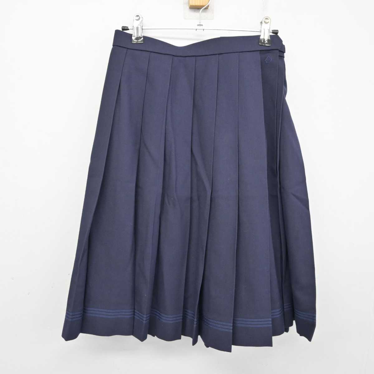 【中古】長崎県 活水中学校・高等学校 女子制服 4点 (ブレザー・セーラー服・スカート) sf074794