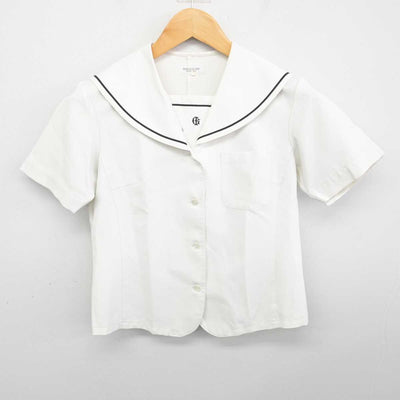 【中古】福島県 学校法人石川高等学校 女子制服 2点 (ニット・セーラー服) sf074801