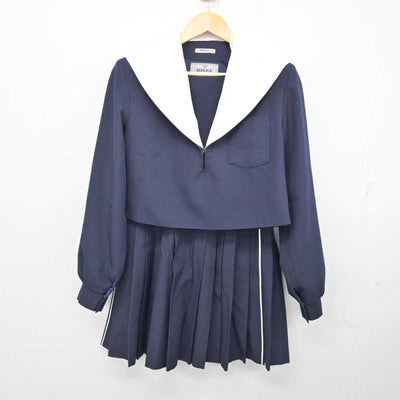 【中古】愛知県 菊里高等学校/旧モデル 女子制服 2点 (セーラー服・スカート) sf074807