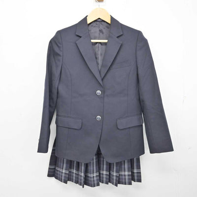 【中古】東京都 新宿高等学校 女子制服 3点 (ブレザー・スカート) sf074812