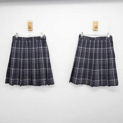 【中古】東京都 新宿高等学校 女子制服 3点 (ブレザー・スカート) sf074812