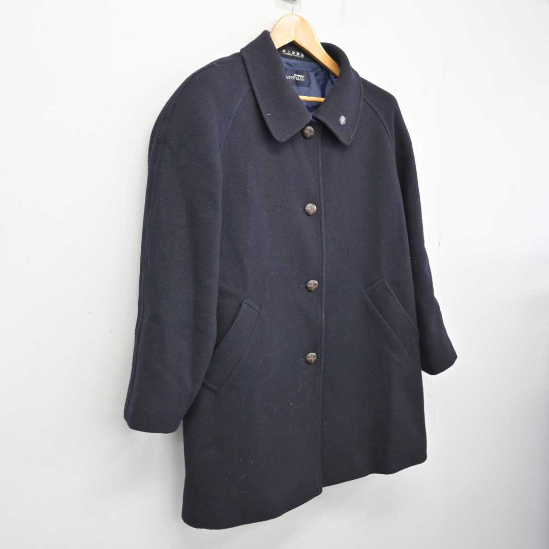中古】福岡県 嘉穂高等学校 女子制服 1点 (コート) sf074829