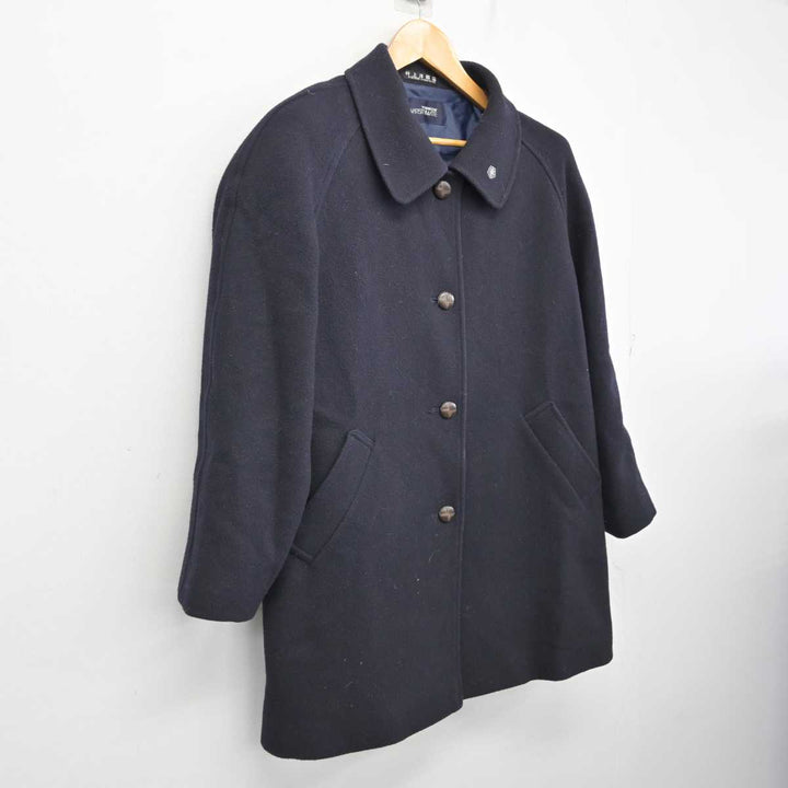 中古】福岡県 嘉穂高等学校 女子制服 1点 (コート) sf074829