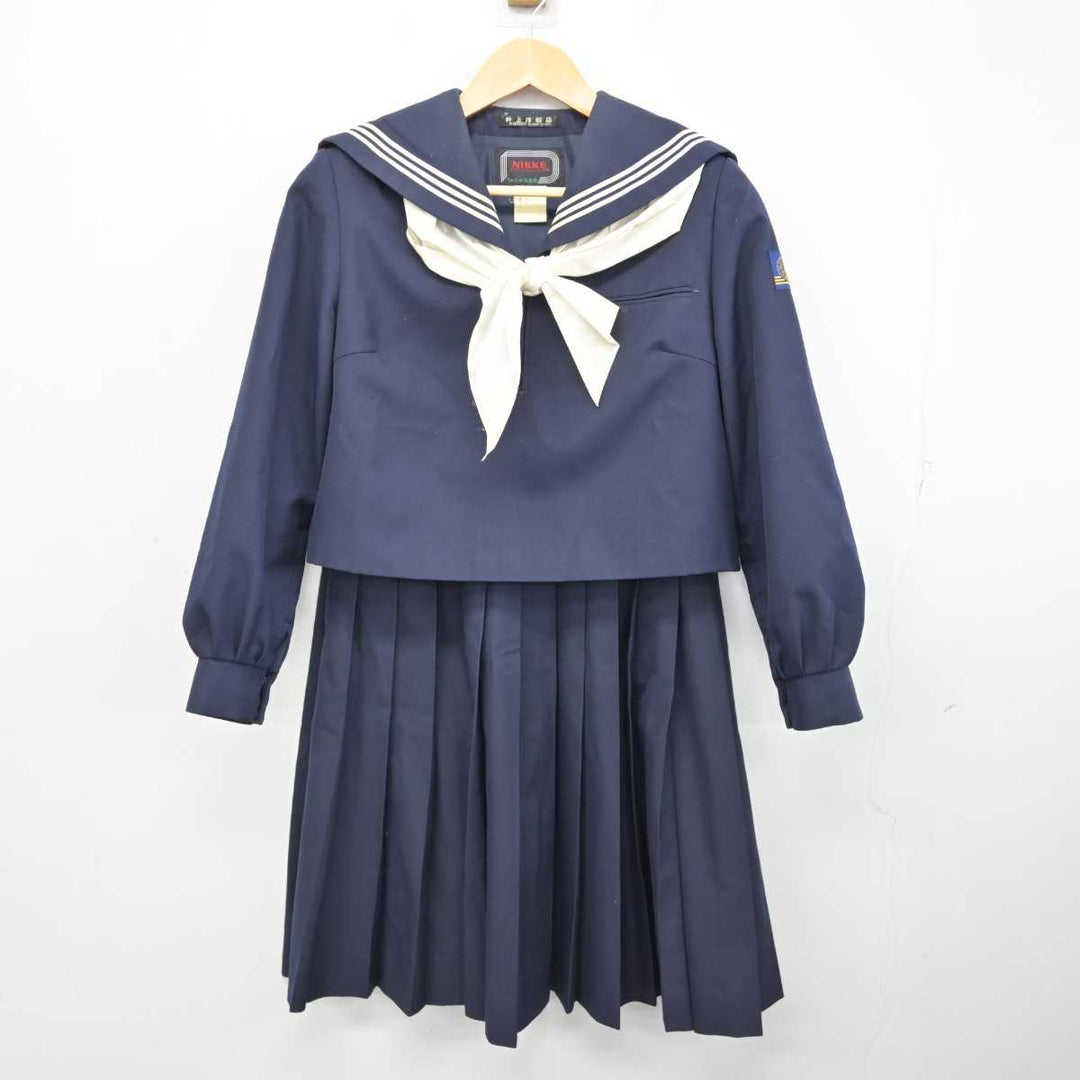 中古】福岡県 嘉穂高等学校 女子制服 3点 (セーラー服・スカート) sf074831 | 中古制服通販パレイド