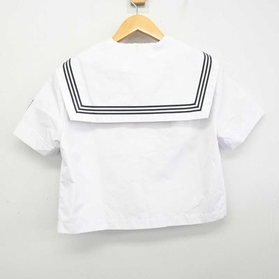 【中古】福岡県 嘉穂高等学校 女子制服 3点 (セーラー服・スカート) sf074833