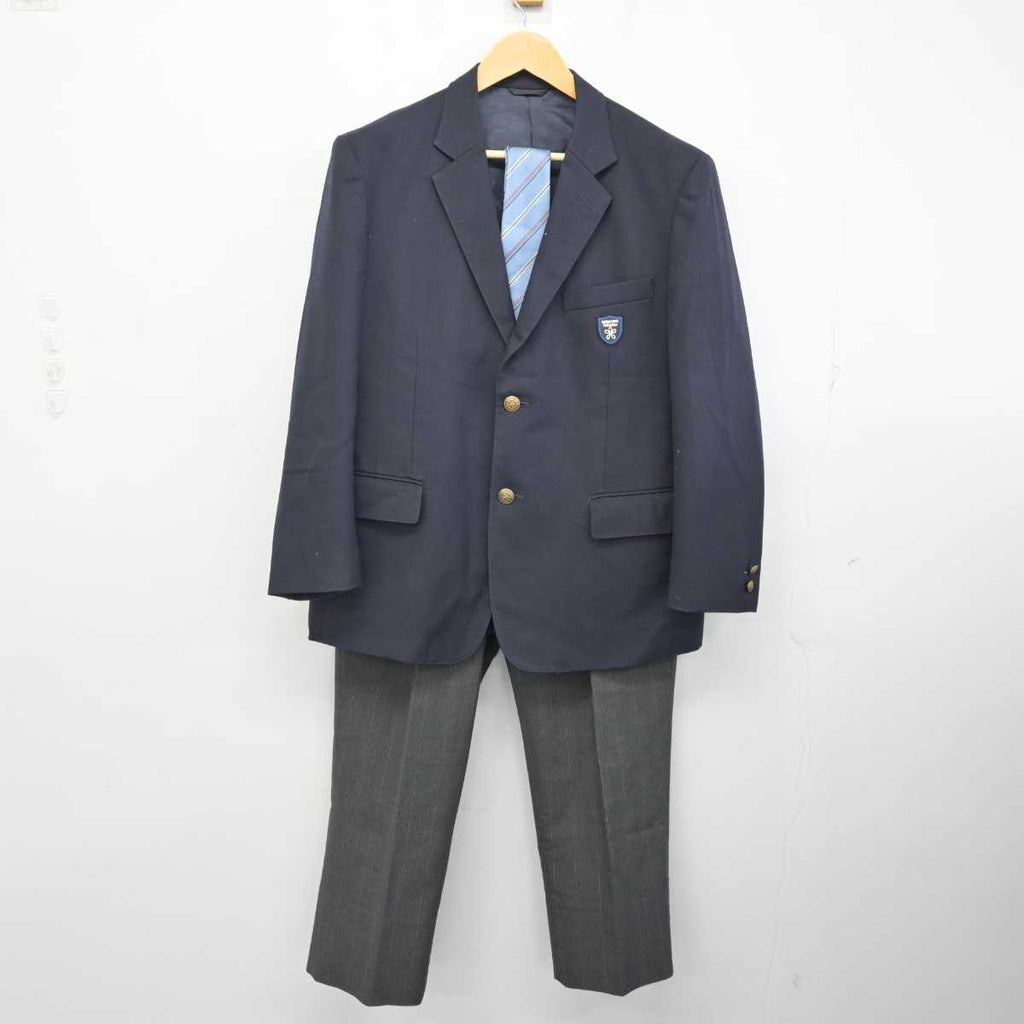 中古】大阪府 近畿大学附属高等学校 男子制服 3点 (ブレザー・ズボン) sf074837 | 中古制服通販パレイド