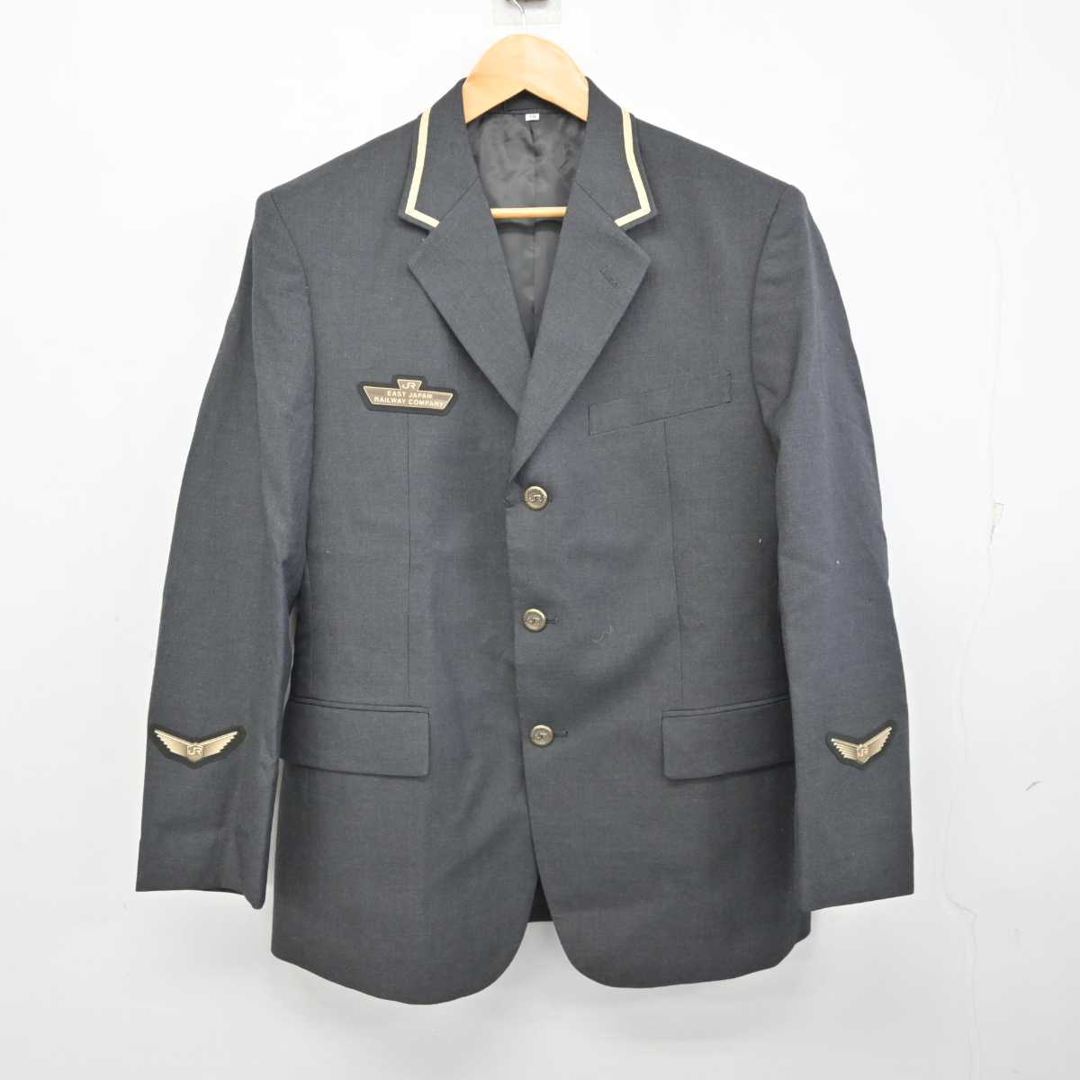 【中古】 JR東日本/旧制服 男子制服 2点 (ジャケット・シャツ) sf074848