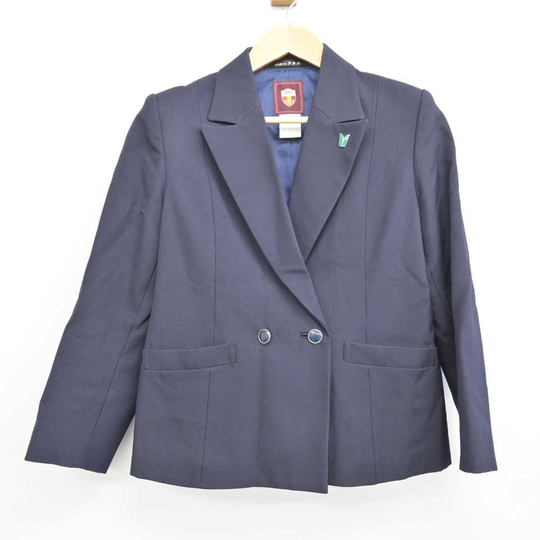 【中古】愛知県 瀬戸西高等学校 女子制服 4点 (ブレザー・スカート) sf074851