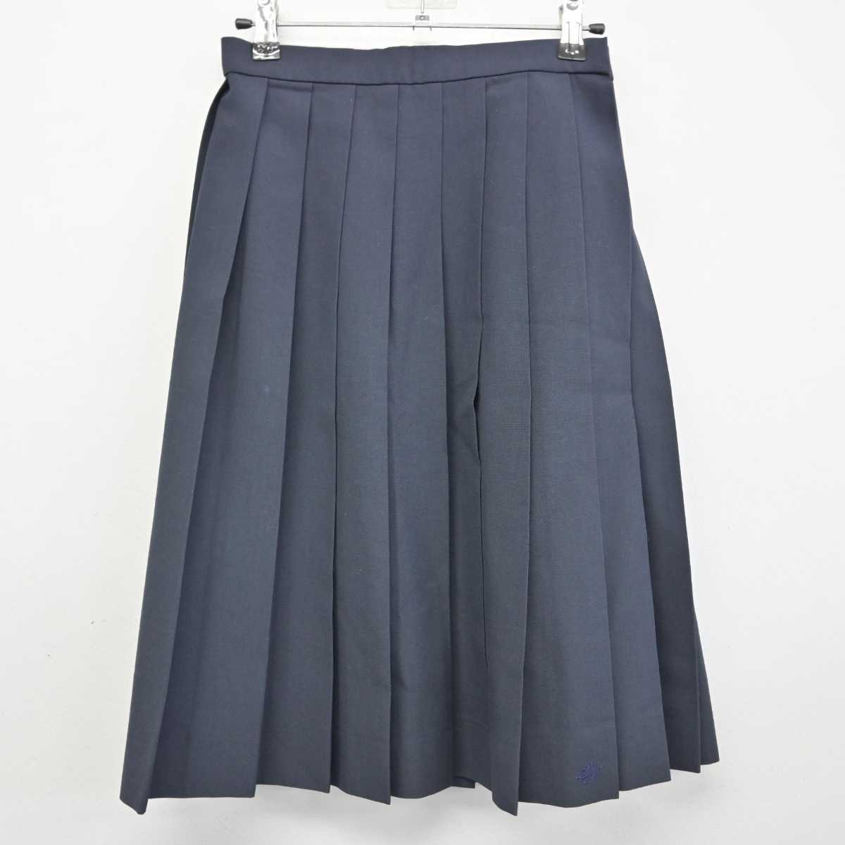 【中古】愛知県 瀬戸西高等学校 女子制服 2点 (ベスト・スカート) sf074852