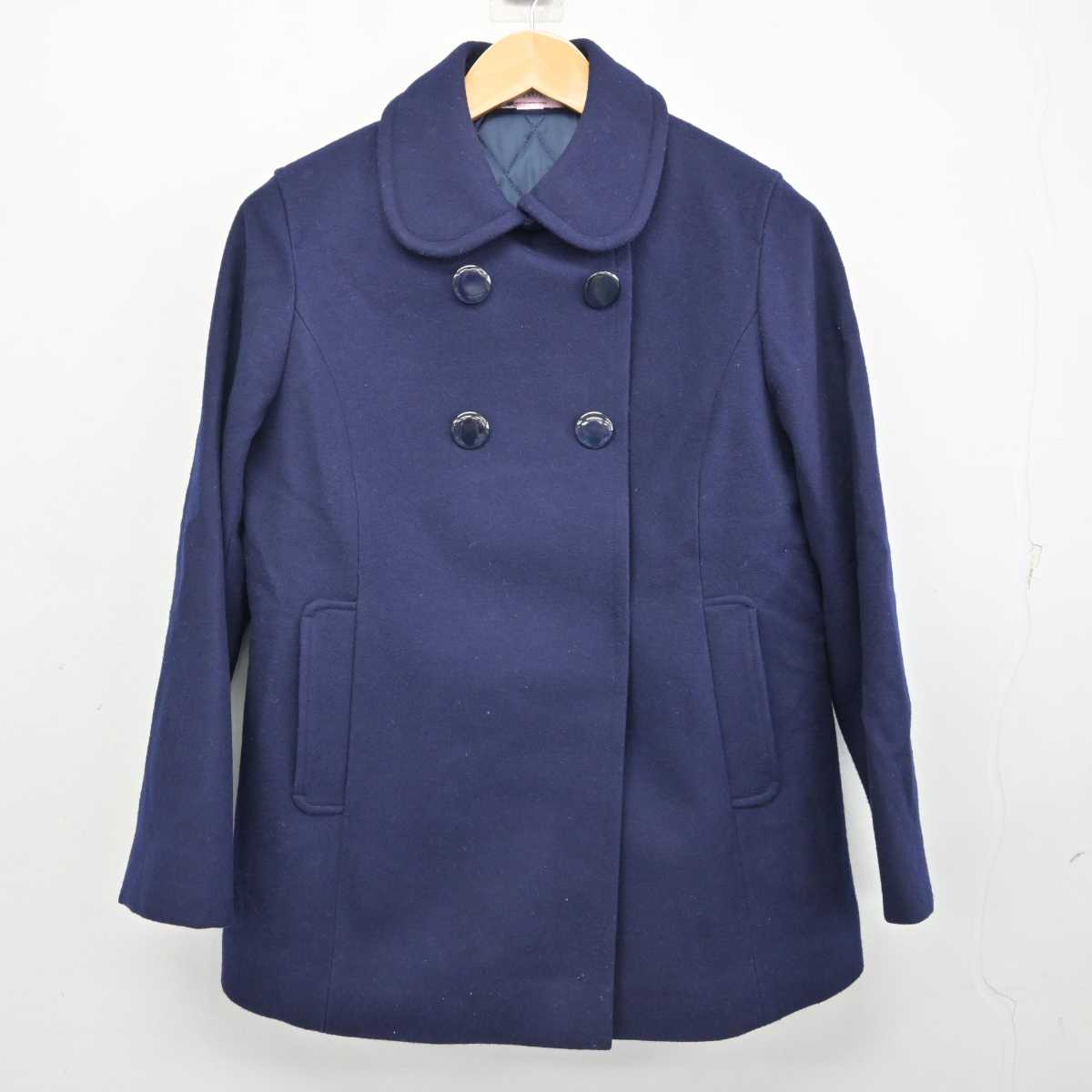 【中古】熊本県 託麻中学校 女子制服 1点 (コート) sf074853