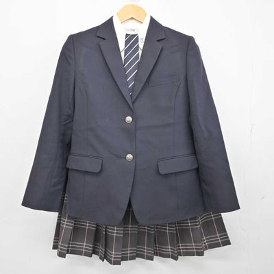 【中古】宮城県 富谷高等学校 女子制服 5点 (ブレザー・シャツ・スカート) sf074864