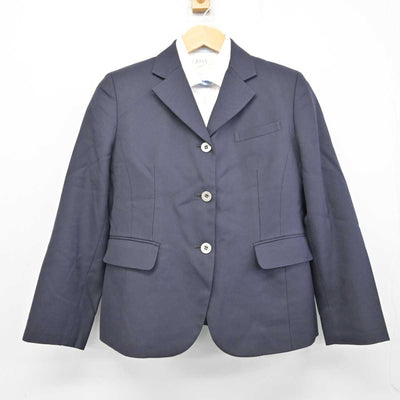 【中古】愛知県 至学館高等学校 女子制服 2点 (ブレザー・シャツ) sf074865