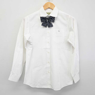 【中古】静岡県 常葉大学附属菊川高等学校 女子制服 3点 (ブレザー・シャツ) sf074879