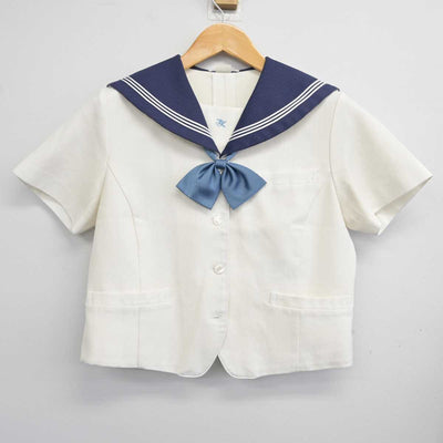 【中古】静岡県 磐田北高等学校 女子制服 3点 (セーラー服・スカート) sf074882