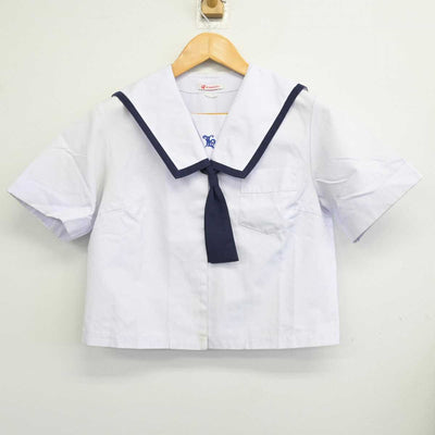 【中古】鹿児島県 鹿屋東中学校 女子制服 3点 (セーラー服・スカート) sf074885