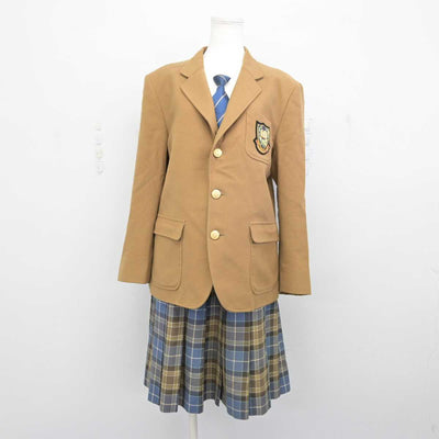 【中古】東京都 品川女子学院高等部 女子制服 3点 (ブレザー・スカート) sf074892