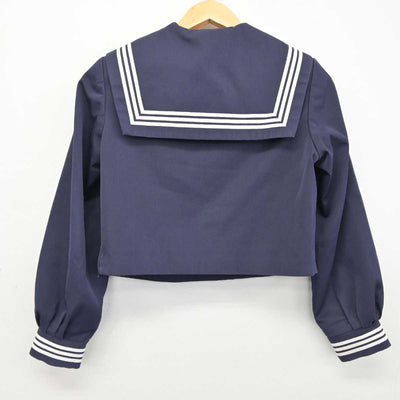 【中古】香川県 国分寺中学校 女子制服 3点 (セーラー服) sf074901