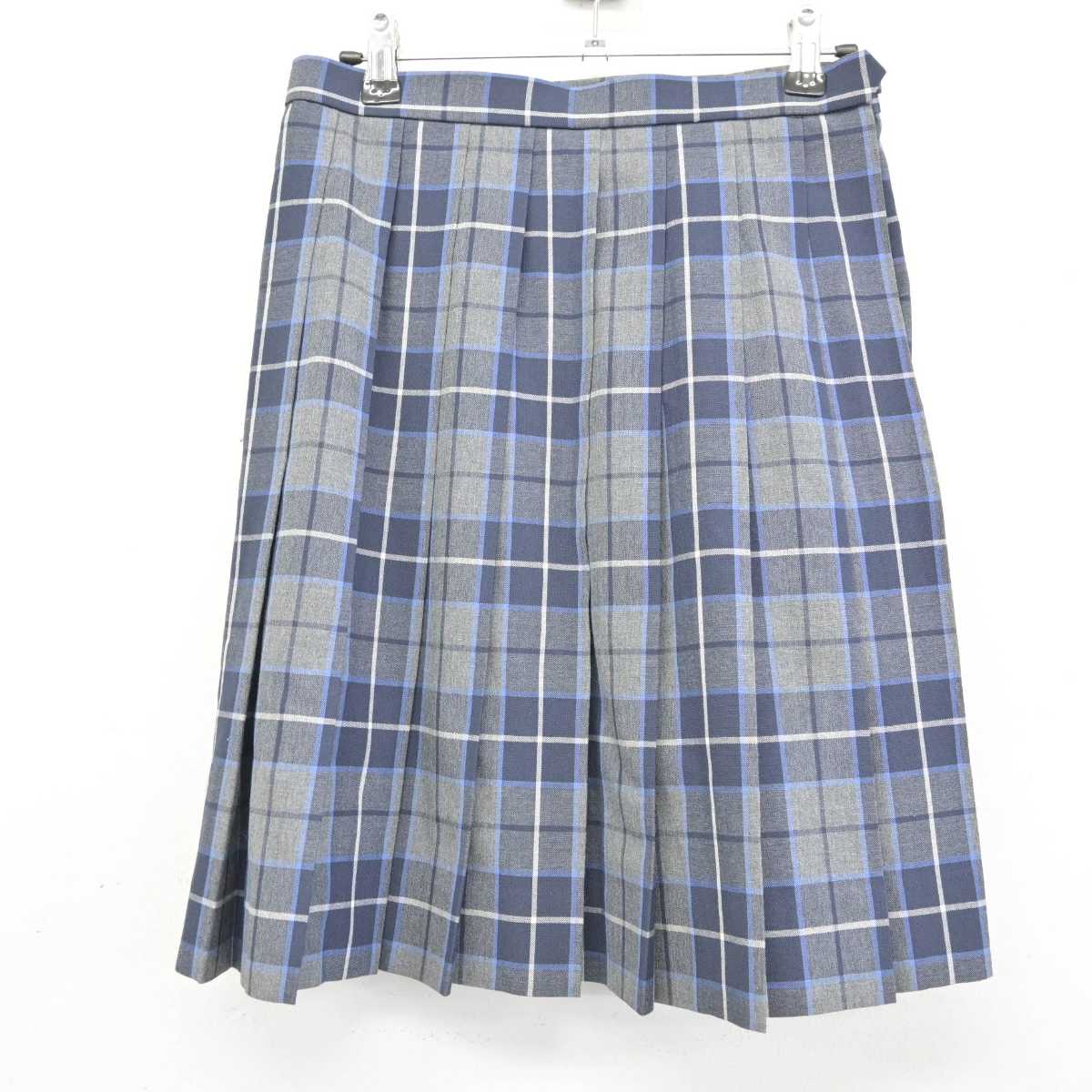 【中古】香川県 英明高等学校 女子制服 3点 (ニットベスト・スカート) sf074906