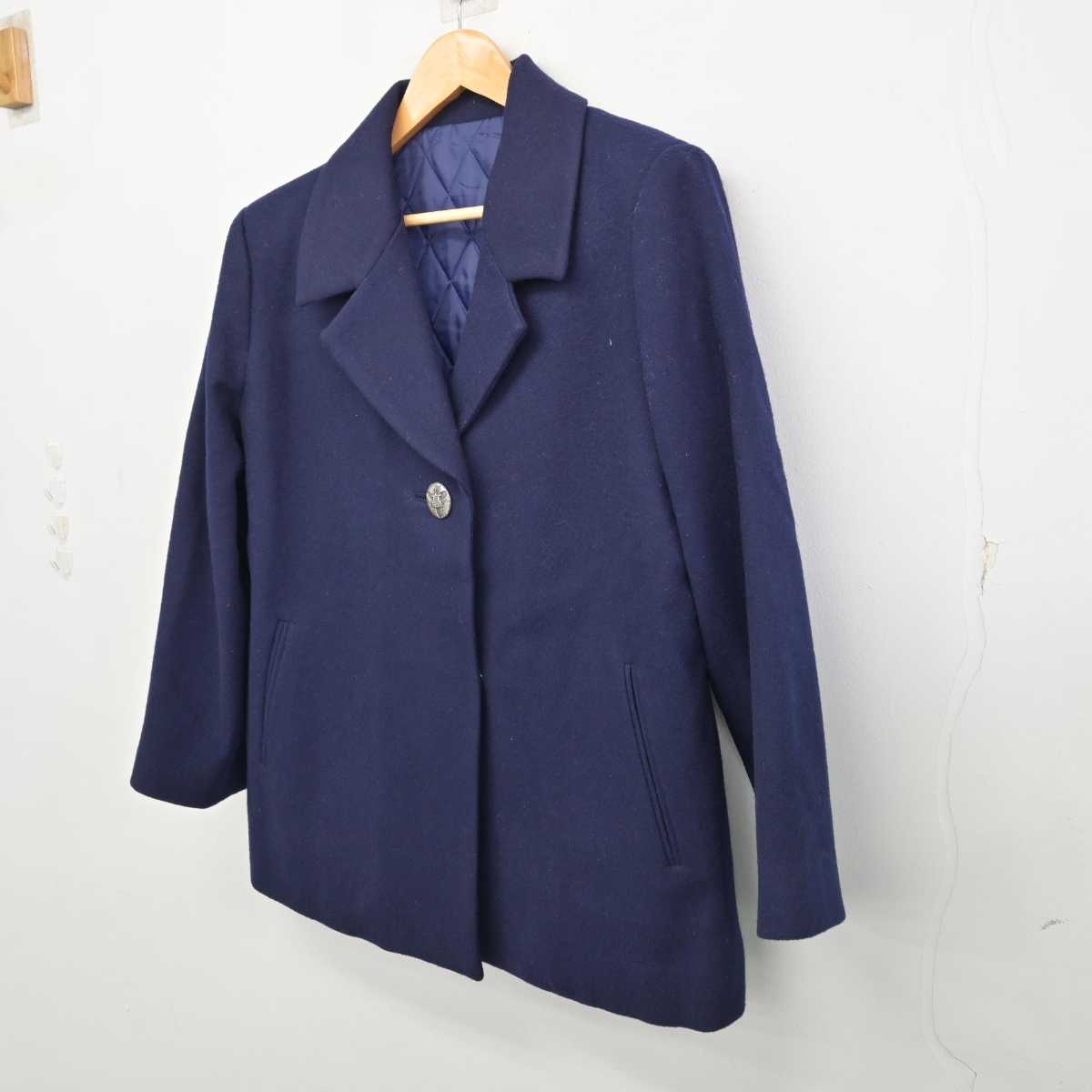 【中古】熊本県 熊本高等学校 女子制服 1点 (コート) sf074919