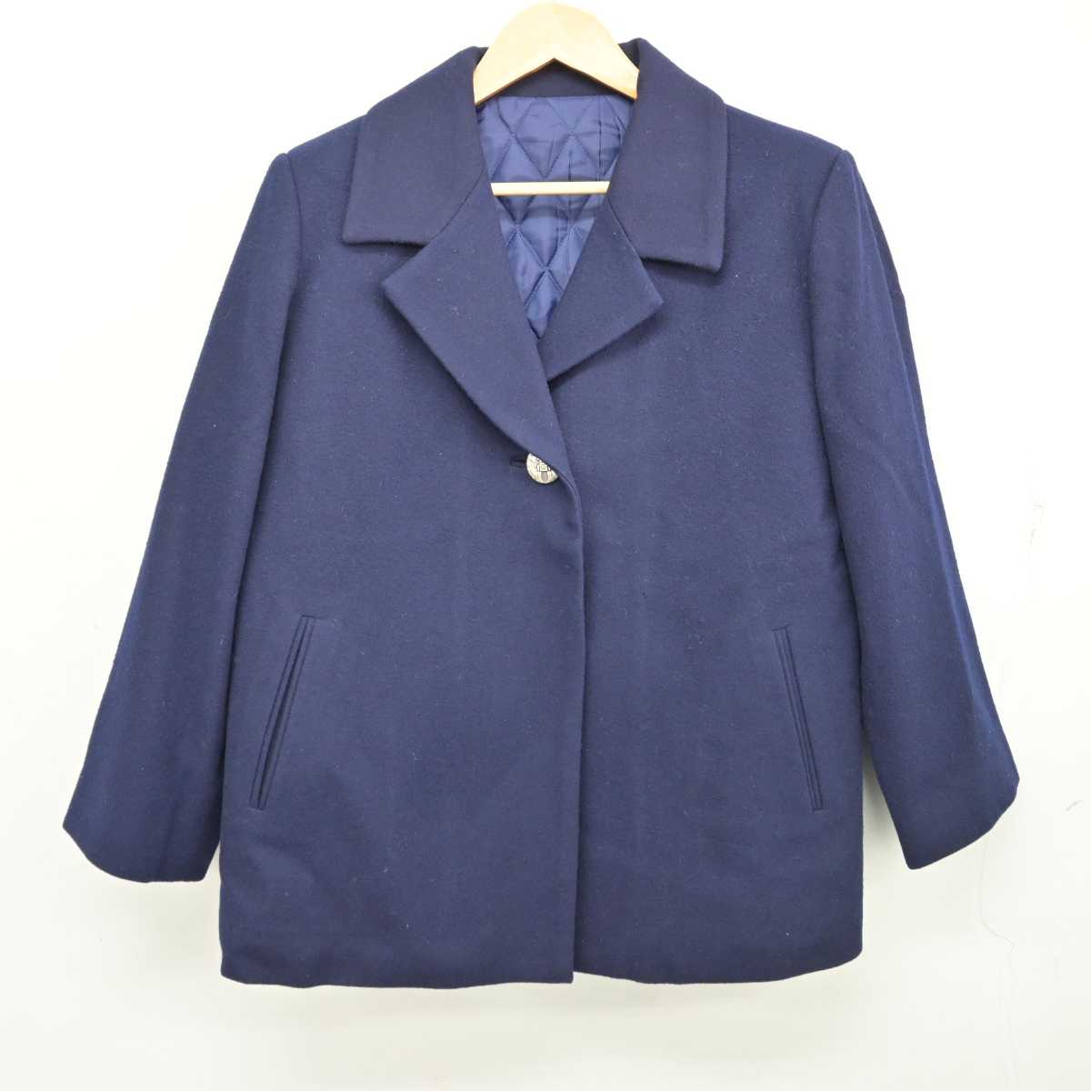 【中古】熊本県 熊本高等学校 女子制服 1点 (コート) sf074920