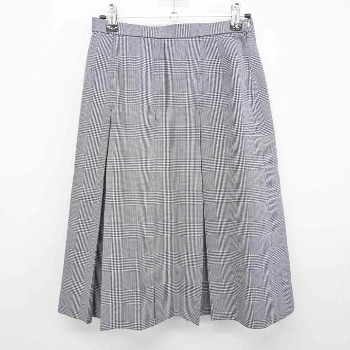 中古】北海道 明園中学校 女子制服 4点 (ブレザー・ベスト