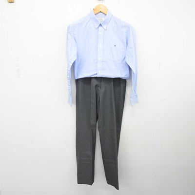 【中古】神奈川県 向上高等学校 男子制服 4点 (ニット・シャツ・ズボン) sf074934