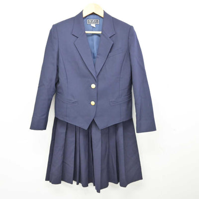 【中古】北海道 旭川西高等学校 女子制服 3点 (ブレザー・スカート) sf074941