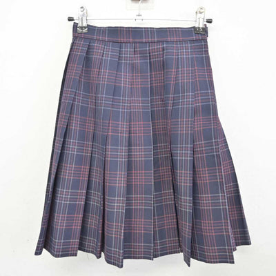 【中古】北海道 旭川西高等学校 女子制服 1点 (スカート) sf074942