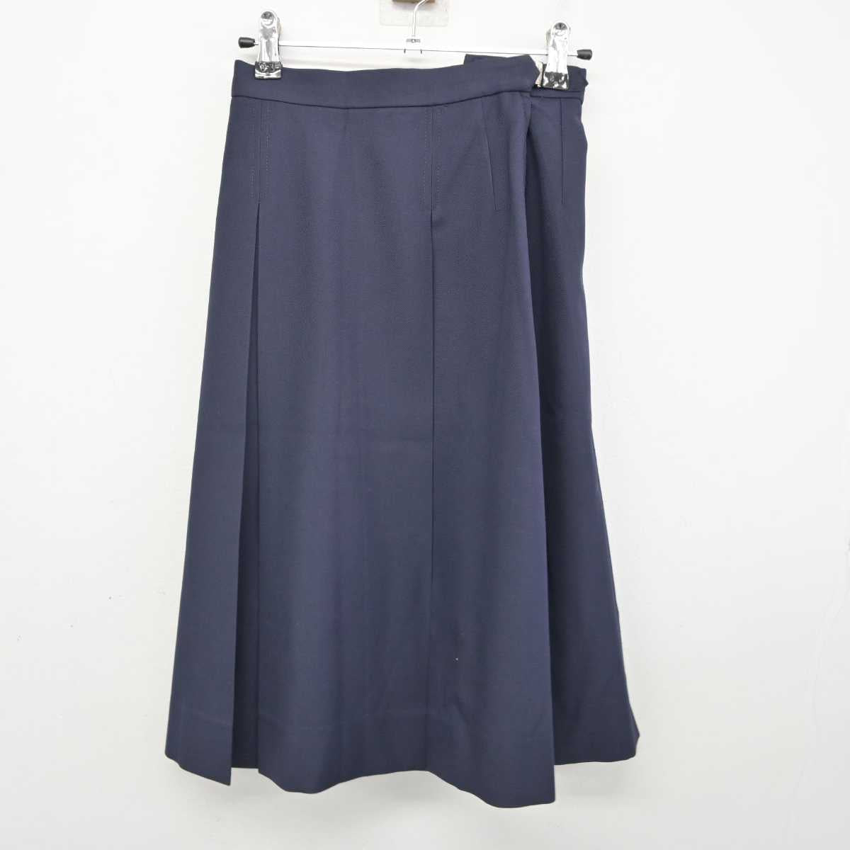 【中古】北海道 旭川市立啓北中学校 女子制服 3点 (ブレザー・ベスト・スカート) sf074944