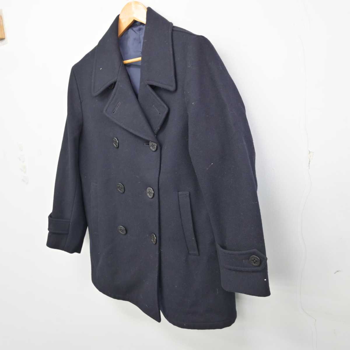 【中古】熊本県  文徳中学校・高等学校 女子制服 1点 (コート) sf074947