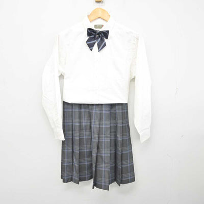 【中古】東京都 国本女子中学校・高等学校 女子制服 6点 (ブレザー・シャツ・スカート) sf074963