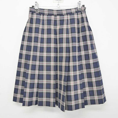 【中古】東京都 順天中学校・高等学校 女子制服 3点 (ニットベスト・スカート) sf074971