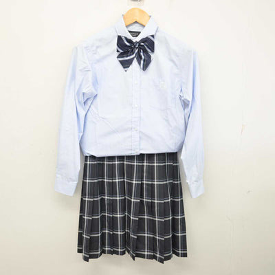 【中古】 レコールバンタン高等部 女子制服 4点 (ニット・シャツ・スカート) sf074975